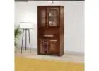 Buy Wooden Display Cabinet online India | Sonaarts